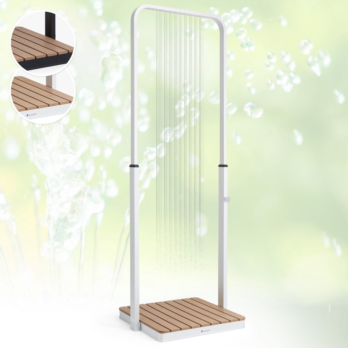 Blumfeldt houten tuindouche