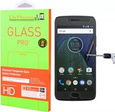 DrPhone Moto G5 Plus Glas - Glazen Screen protector - Tempered Glass 2.5D 9H (0.26mm)