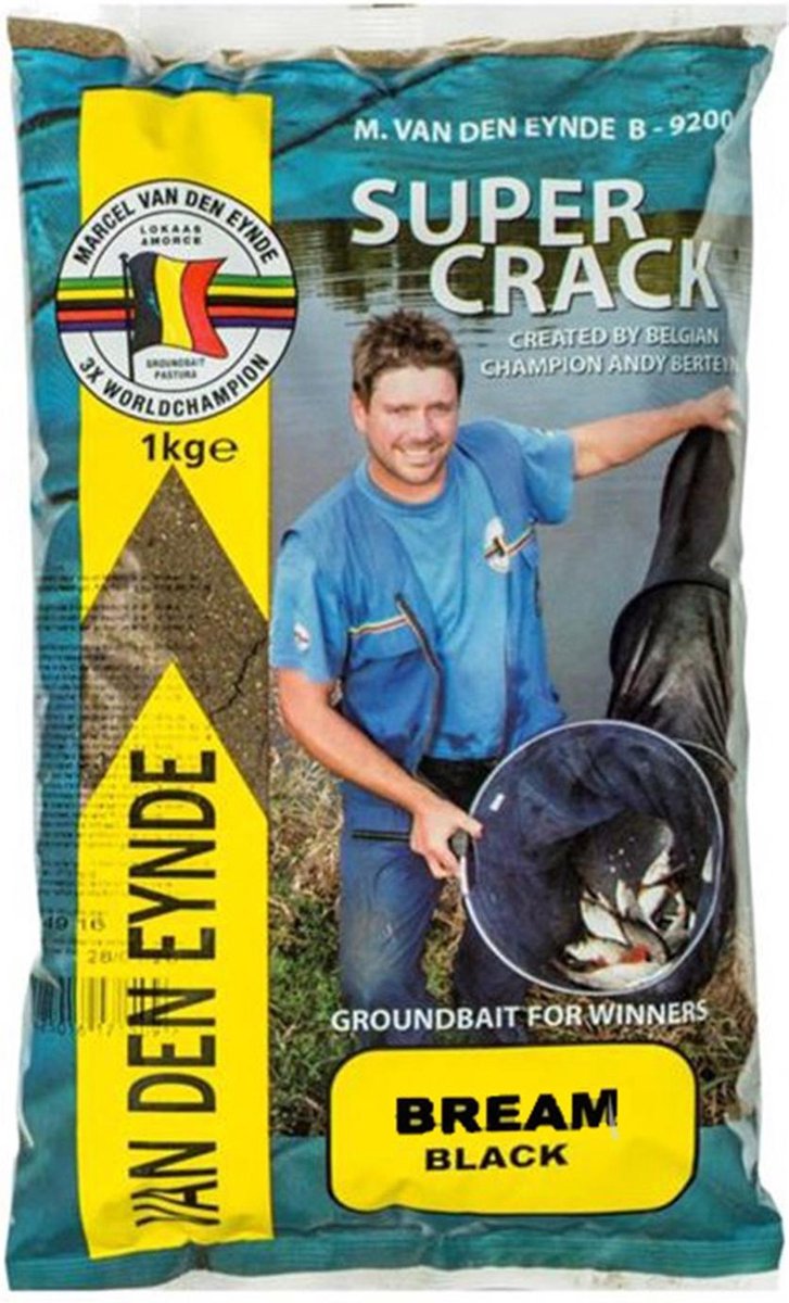 van den Eynde - Supercrack Brasem | Zwart | 1kg - Zwart