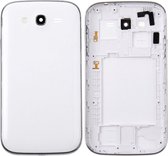 Bezel middenframe + batterij achtercover voor Galaxy Grand Duos / i9082 (wit)