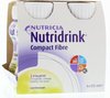 Nutridrink Compact  Fibre Vanille - 4 x 125 ml