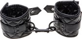 X-Play quilted wrist cuffs - Black