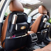 Auto autostoel terug organisator Autostoel opknoping tas opslag voor drankjes paraplu's en servetzakken (zwart)