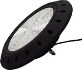 LED UFO High Bay 150W - Aigi - MEAN WELL Driver - Magazijnverlichting - Waterdicht IP65 - Natuurlijk Wit 4000K - Aluminium