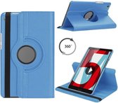 Huawei MediaPad M5 8.4 draaibare hoes Licht Blauw