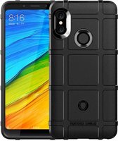 Xiaomi Redmi Note 5 (pro) hoes - Heavy Armor TPU Bumper - Zwart