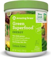 Amazing Grass - Green Superfood Energy - Citroen & Limoen - 210 gram