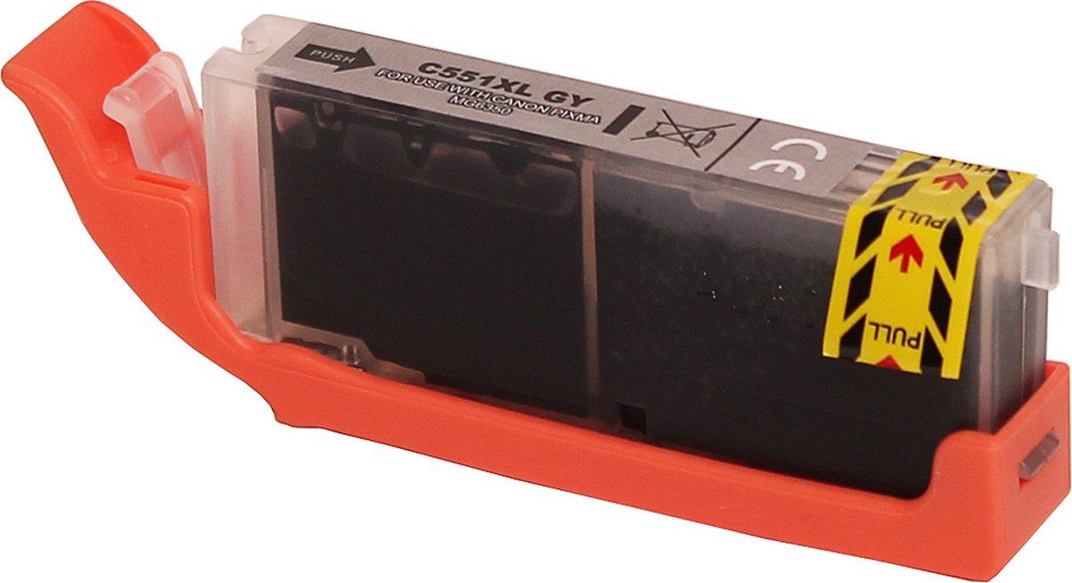 Colori huismerk inkt cartridge geschikt voor Canon 551XL grijs Pixma IP7220 IP7240 IP7250 IP8750 IX6850 MG5450 MG5550 MG5650 MG6350 MG6420 MG6450 MG7150