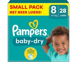 Pampers - Baby Dry - Maat 8 - Small Pack - 28 stuks - 17+ KG