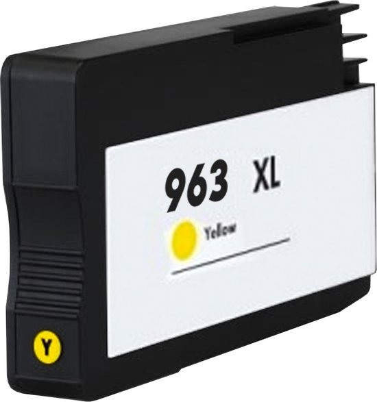 Cartouche HP 963XL Jaune (3JA29AE) - Haute Capacité 1600 Pages, Pour OfficeJet 9010/9020