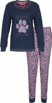 Irresistible Dames Pyjama - Katoen - Blauw - Maat XL