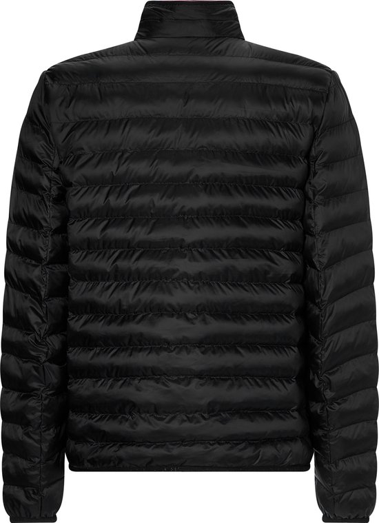 Essentials lichtgewicht waterbestendig verpakt Puffer jas,Zwart,L