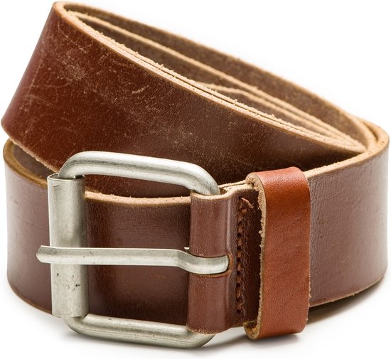 DTCH.FIT Herenriem Leer Benjamin - Riem Bruin - Jeans Broekriem ...