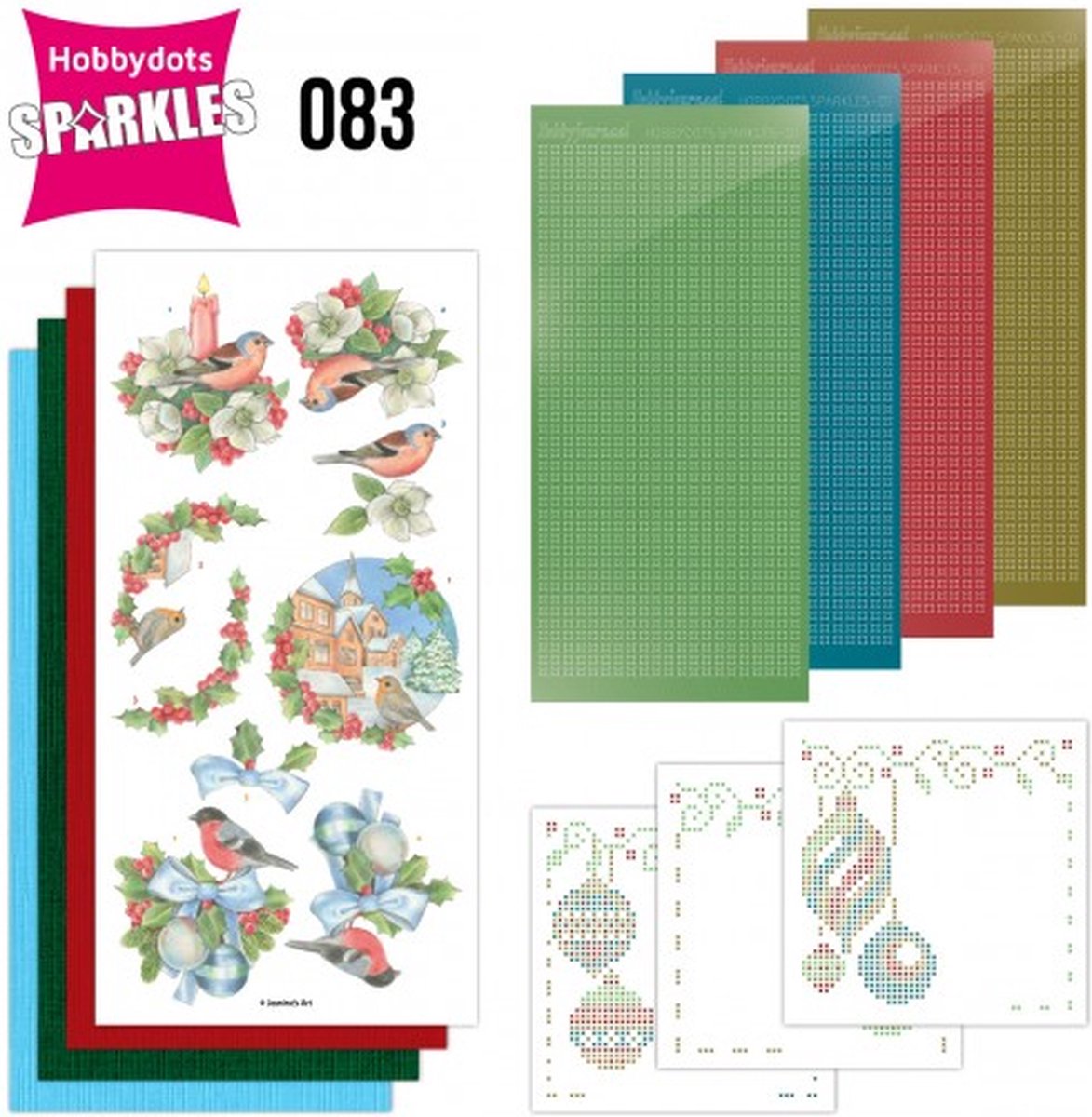 Sparkles Set 83 - Christmas Birds
