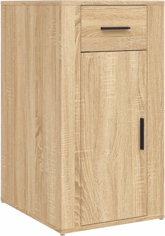 Boekenkast 48x25,5x140 Cm Bewerkt Hout Grijs Sonoma Eikenkleur