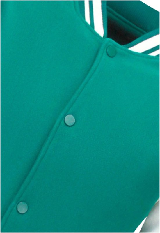 College Jackets Homme Classic - Vert