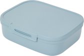 Lunchbox SEBASTIAN met divider XL - Vintage blauw - Kunststof - 3.3 l - Vershoudbakjes - Broodtrommel