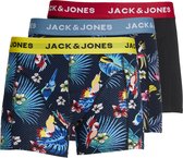 JACK&JONES ACCESSOIRES JACFLOWER BIRD TRUNKS 3 PACK NOOS Slip Homme - Taille M