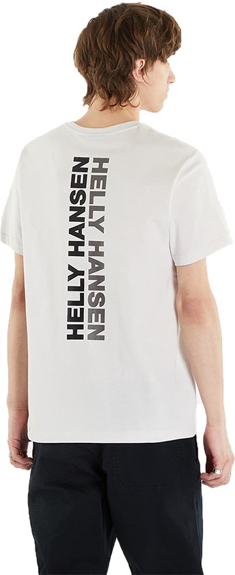 Helly Hansen Core Graphic T-Shirt Uomo, Manica Corta, Nera, Taglia XL, 100% Cotone, Logo HH Ricamato