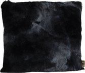 PTMD Linde Sierkussen - 45 x 10 x 45 cm - Fluweel - Zwart