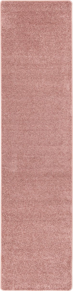 Snapstyle Vloerkleed Luna Hoogpolig Velours Loper Roze