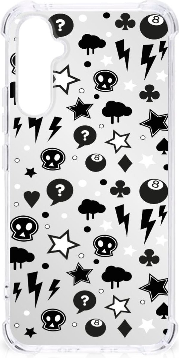 Extreme Case Samsung Galaxy A34 Silver Punk