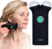 NIEUW Microstroom-gezichtslifting-apparaat + Cooling Facial Massage Stick + 1 Hydrogel oogmasker/ Gezichtsmassage / Huid Verstevigende / Rimpel Verwijderen /Nek En Gezicht Apparaat