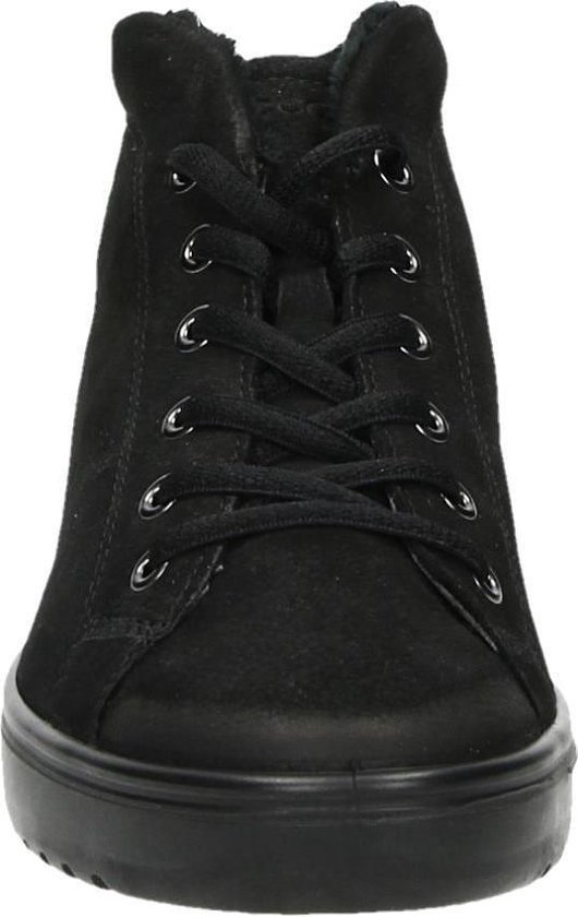 ECCO Fara dames veterboot, - Zwart - Maat 41 | bol.com