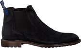 Floris Van Bommel Heren Chelsea Boots 10902 - Blauw - Maat 45