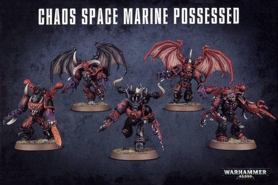 Afbeelding van het spel Warhammer 40,000 Chaos Heretic Astartes Chaos Space Marines: Possessed