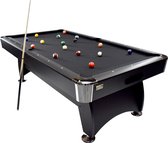 North Table de Billard Gardone 7pi Zwart/ Zwart