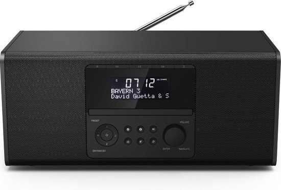 lijst overloop inhalen Hama Digitale radio "DR1550CBT" FM/DAB/DAB+/CD/Bluetooth® | bol.com