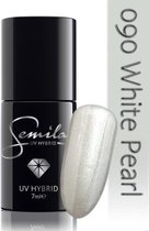 090 UV Hybrid Semilac White Pearl 7 ml.