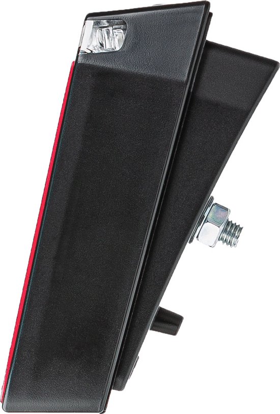 AXA Nyx Battery Fietsverlichting - LED Fietslampjes Achterlicht op Batterijen - Auto-Off - Waterdicht - StVZO Goedgekeurd - Spatbord montage - Fietslicht met Zijzicht — afbeelding 2