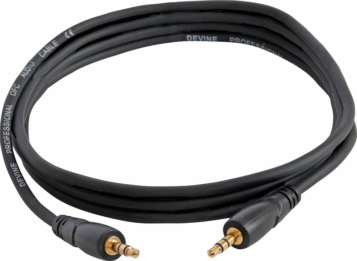 Devine JACSM/5 3.5 mm jack - 3.5 mm jack stereo mini jack kabel 5m