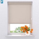 Elektrisch rolgordijn Easy Lichtdoorlatend - Sand - 70 x 190 cm - CMD-03