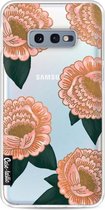 Casetastic Samsung Galaxy S10e Hoesje - Softcover Hoesje met Design - Winterly Flowers Print