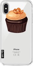 Casetastic Apple iPhone XS Max Hoesje - Softcover Hoesje met Design - The Big Cupcake Print