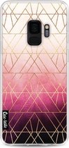 Casetastic Softcover Samsung Galaxy S9 - Pink Ombre Triangles