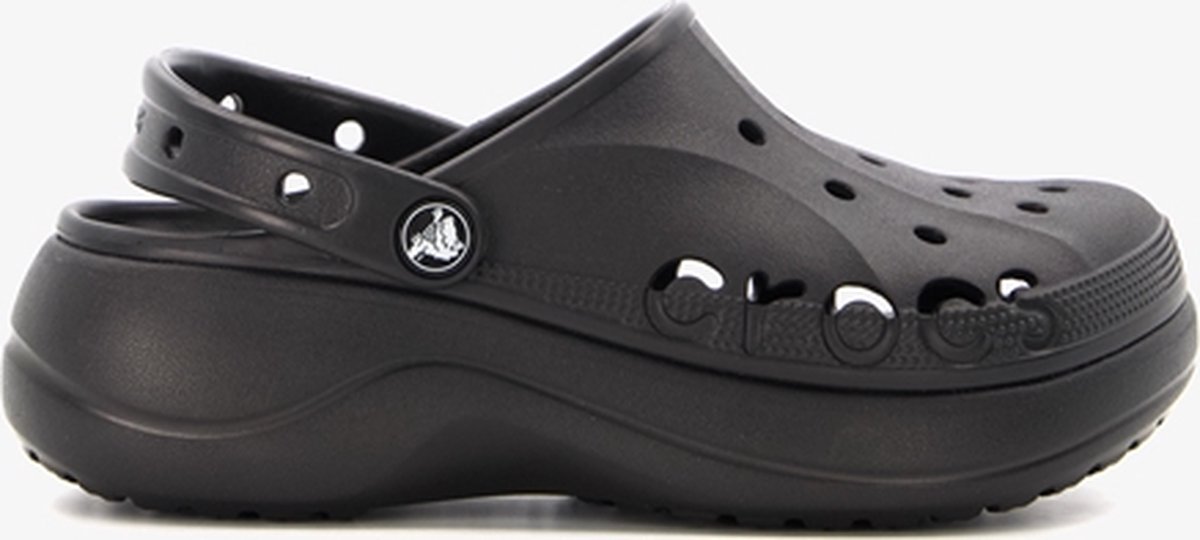 Crocs Baya Platform dames clogs zwart - Maat 39/40 | bol.com