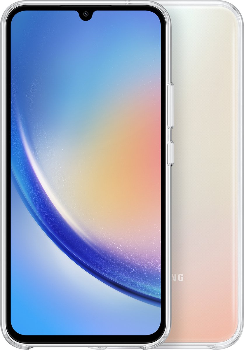Samsung Soft Clear Hoesje - Samsung Galaxy A34 - Transparant
