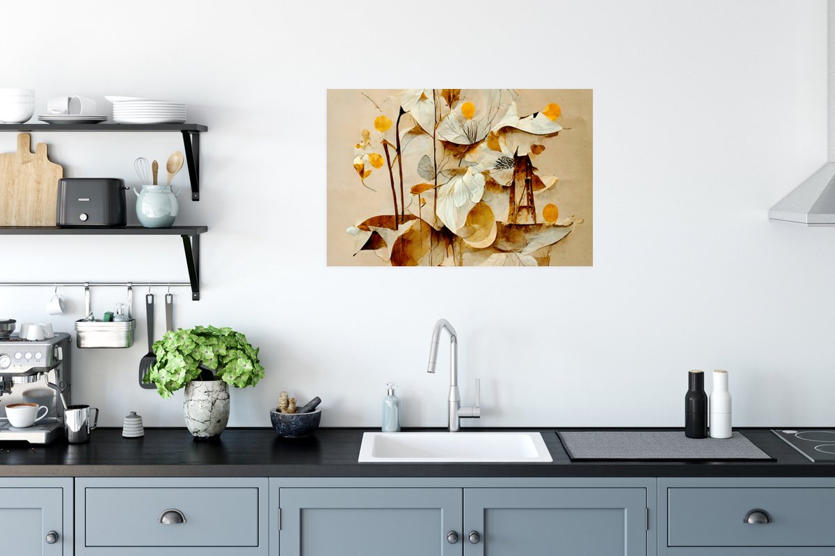 Bloemen - Wit - Planten - Vintage