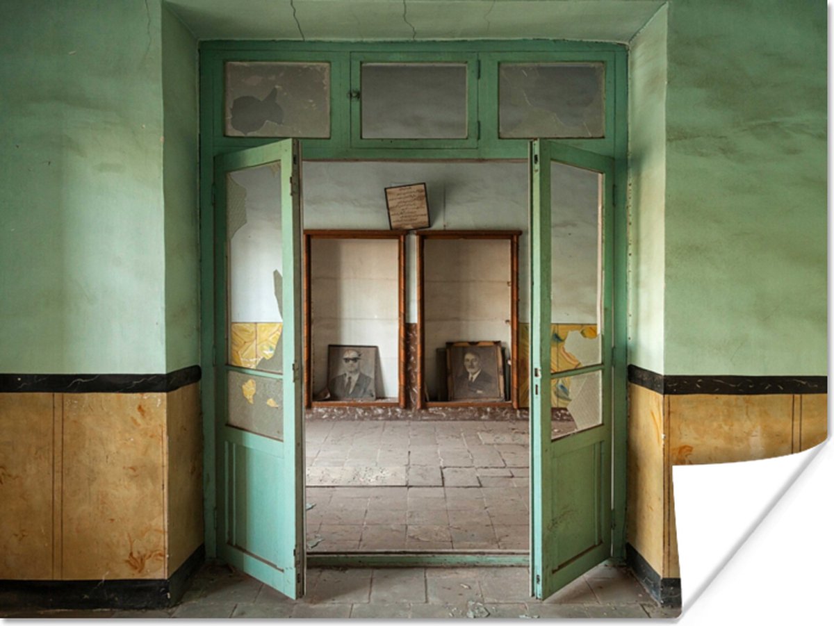 Deur - Groen - Architectuur - Glas