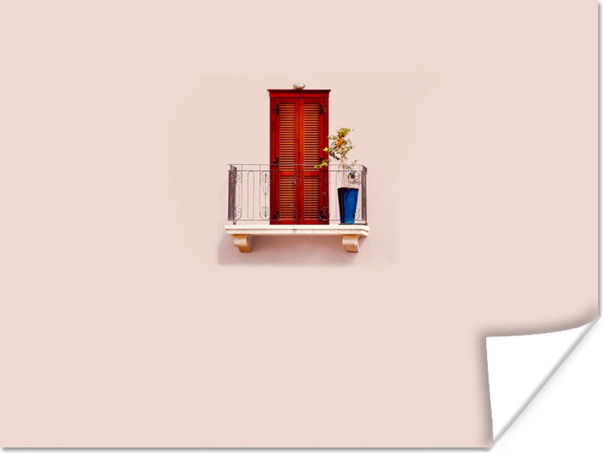 Deur - Rood - Pastel - Architectuur