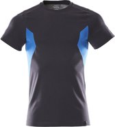 Mascot t-shirt moderne pasvorm donkermarine/helder blauw maat l ( a 1 st )