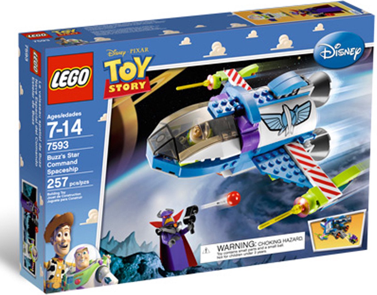 LEGO Toy Story Het Star Command Ruimteschip Van Buzz - 7593