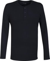 Schiesser M&R Lange mouwen pyjamashirt - Maat XXL