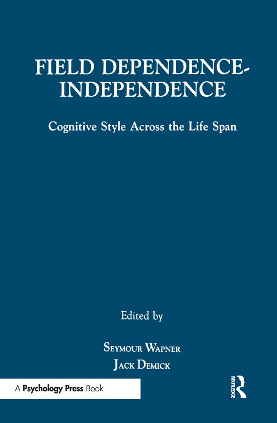 Field Dependence-independence - cover