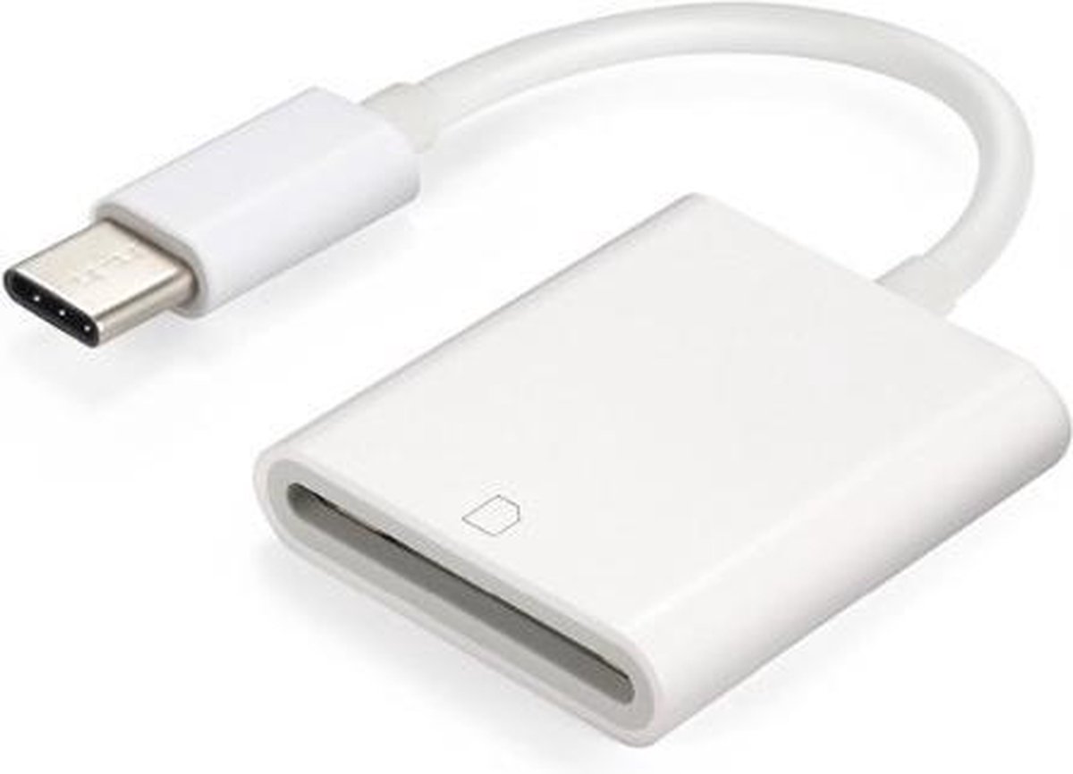 USB-C SD kaartlezer voor MacBook, iPad Pro (2018 / 2020 / 2021 / 2022) / iPad Air (2020), iPhone 15 en Samsung