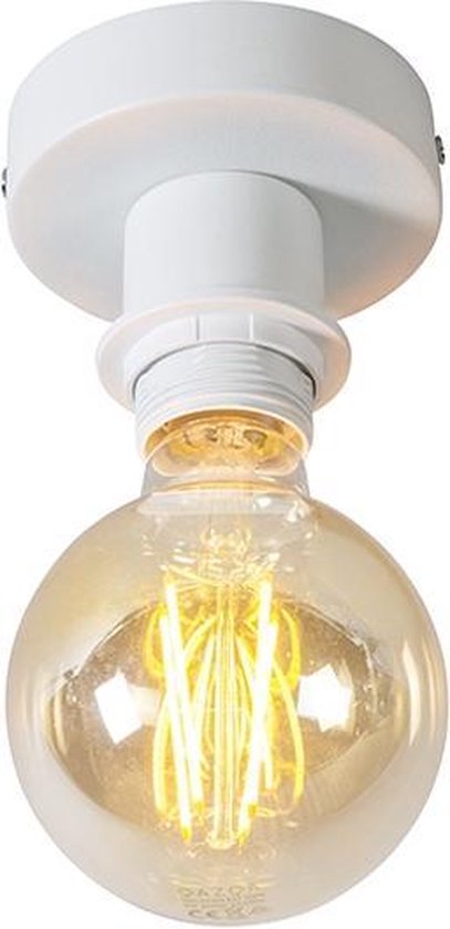 QAZQA Plafondlamp Combi - Plafondlamp - 1 lichts